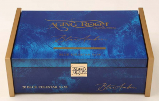 Aging Room Blue Amber Blue Sky